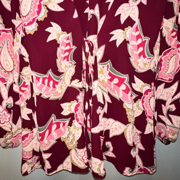 SHOW ME YOUR MUMU | Bailey Tie Back Romper for Fall | Flouncy Boho Print | Small - Picture 8 of 11